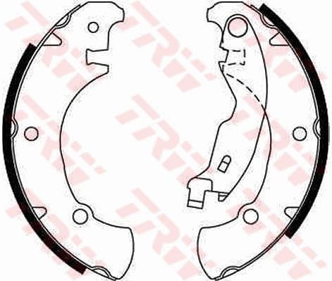 TRW GS8654 Fren Sistemleri Fren Pabucu - FIAT BRAVA (182_) uyumlu