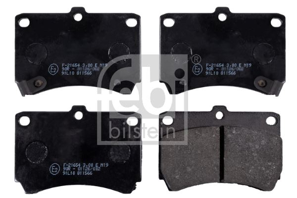 FEBI BILSTEIN 16195 Fren Sistemleri Fren Balatası - MAZDA 323 III Hatchback (BF) uyumlu