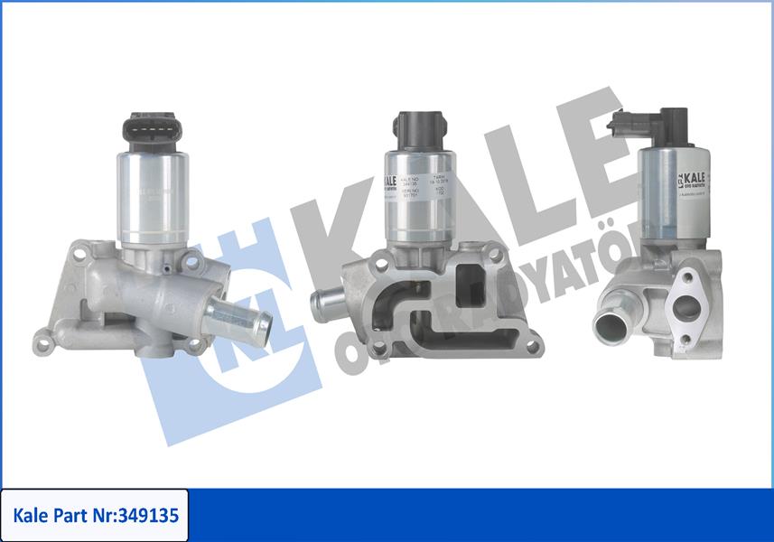 KALE OTO RADYATÖR 349135 Motor EGR Parçaları - OPEL ASTRA H Station wagon (A04) uyumlu