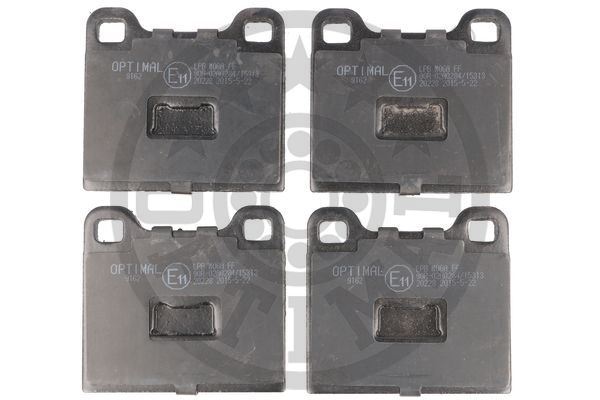 OPTIMAL BP-09162 Fren Sistemleri Fren Balatası - AUDI 50 (863) uyumlu