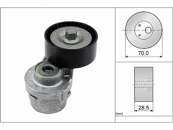 DAYCO KPV098 Motor Kayış Kasnağı - FIAT DUCATO Minibüs/Otobüs (250_) uyumlu