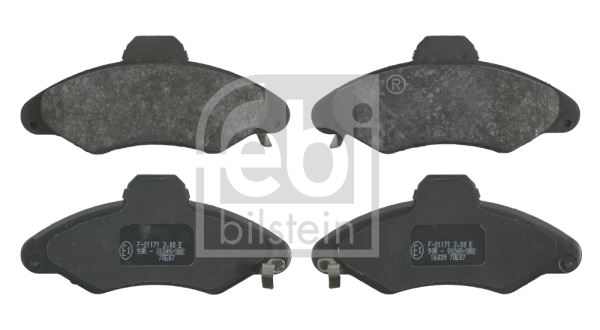 FEBI BILSTEIN 16039 Fren Sistemleri Fren Balatası - FORD FIESTA III (GFJ) uyumlu