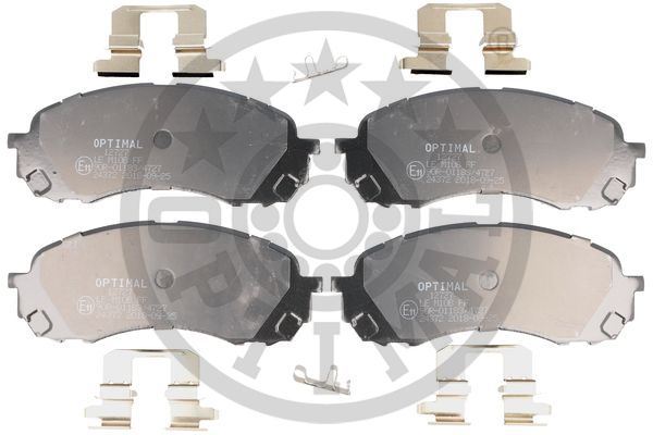 OPTIMAL BP-12727 Fren Sistemleri Fren Balatası - SUBARU IMPREZA Sedan (GE, GV) uyumlu