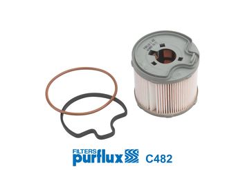 PURFLUX C482 Yakıt Sistemi Yakıt Filtresi - CITROËN XANTIA (X1_, X2_) uyumlu