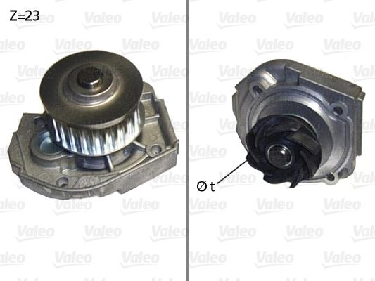 VALEO 506598 Motor Devirdaim - FIAT PUNTO Cabrio (176_) uyumlu