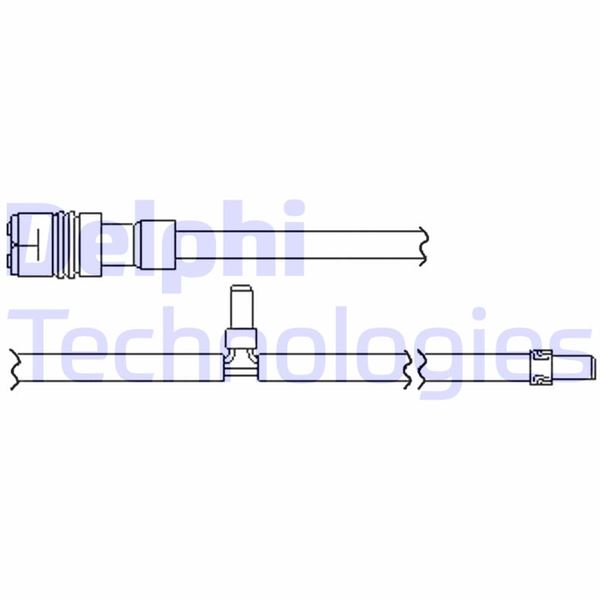 DELPHI LZ0286 Fren Sistemleri Aşınma Göstergesi - PORSCHE BOXSTER (986) uyumlu