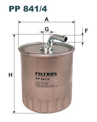 FILTRON PP 841/4 Yakıt Sistemi Yakıt Filtresi - MERCEDES-BENZ C-SERISI (W203) uyumlu