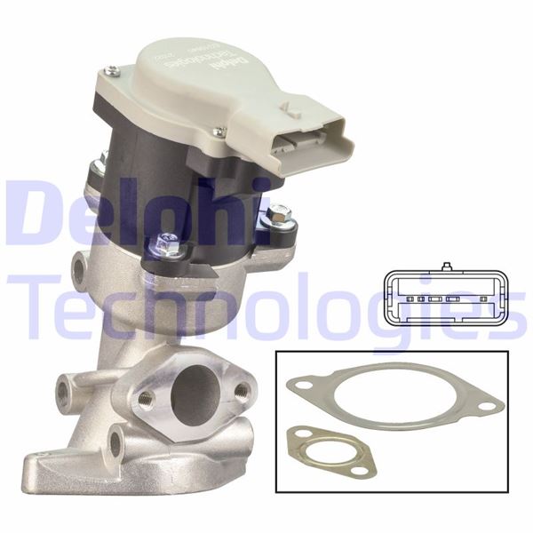 DELPHI EG10640-12B1 Motor EGR Parçaları - LAND ROVER DISCOVERY IV (L319) uyumlu