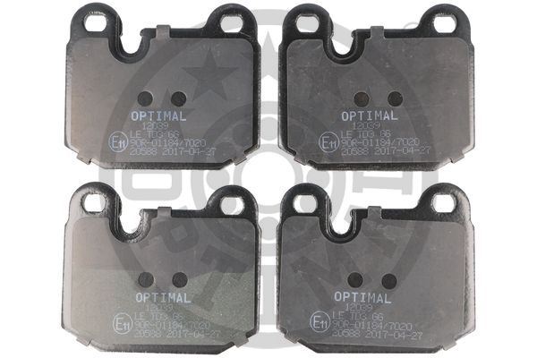 OPTIMAL BP-12039 Fren Sistemleri Fren Balatası - BMW 3 (E21) uyumlu