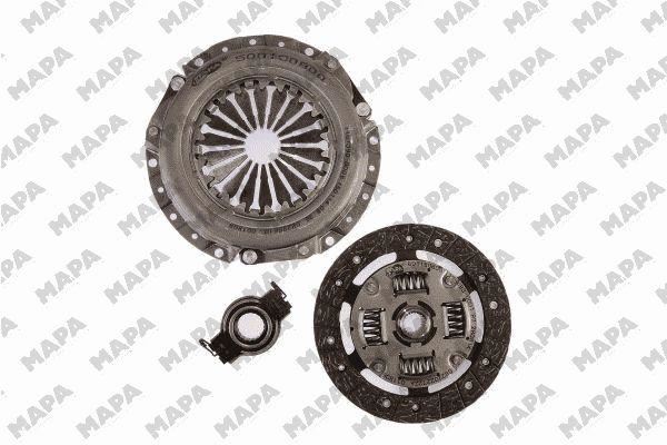 MAPA 002180700 Debriyaj Sistemi Debriyaj Seti - AUDI 50 (863) uyumlu