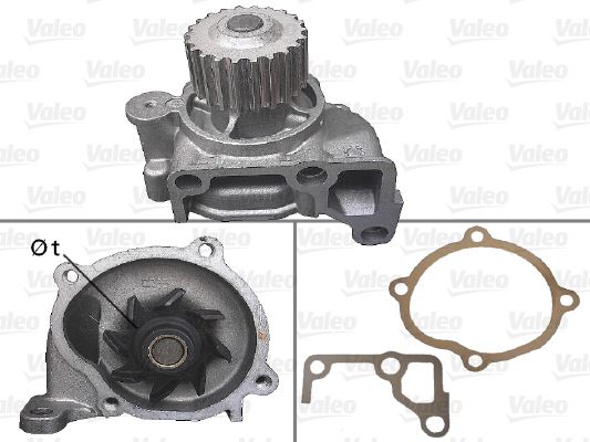 VALEO 506880 Motor Devirdaim - MAZDA 323 III Station Wagon (BW) uyumlu