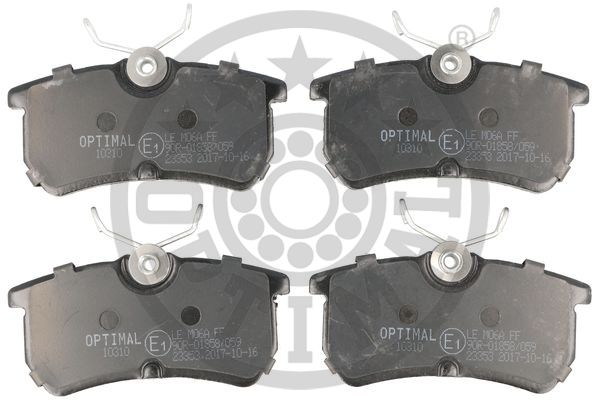 OPTIMAL BP-10310 Fren Sistemleri Fren Balatası - FORD FOCUS I (DAW, DBW) uyumlu