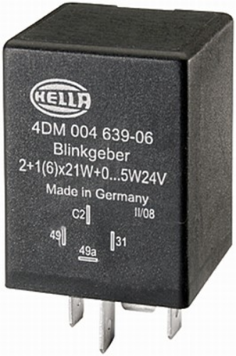 HELLA 4DM 004 639-061 Farlar & Aydınlatma Flaşör Rölesi