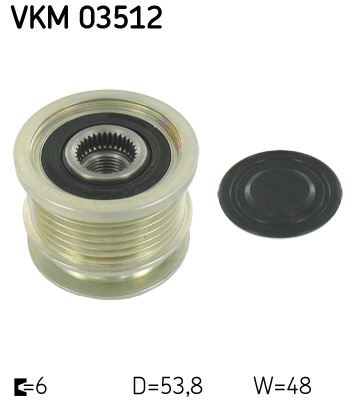 SKF VKM 03512 Elektrik Sistemi Alternatör - OPEL ASTRA J Sports Tourer (P10) uyumlu
