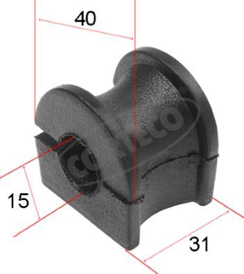 CORTECO 80000462 Süspansiyon Sistemi Stabilizatör - FORD FIESTA IV (JA_, JB_) uyumlu