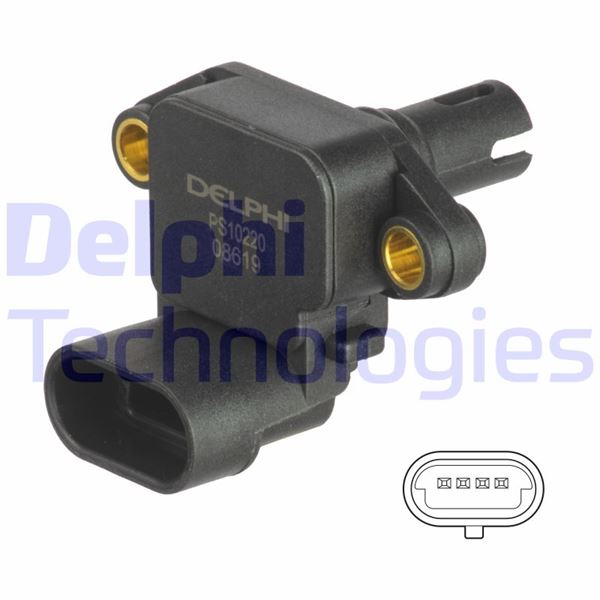 DELPHI PS10220 Emme & Egzoz Sistemi Egzoz Sensörleri - ROVER 75 (RJ) uyumlu