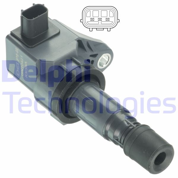 DELPHI GN10421-12B1 Ateşleme Sistemi Ateşleme Bobini - HONDA CIVIC IX (FK) uyumlu
