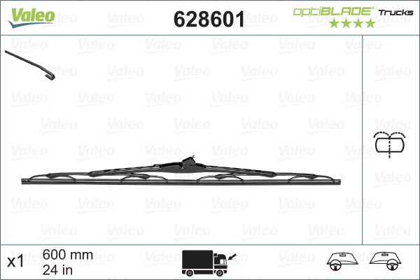 VALEO 628601 Kaporta & Gövde Parçaları Cam Silecek Mekanizması - VOLVO FL II uyumlu