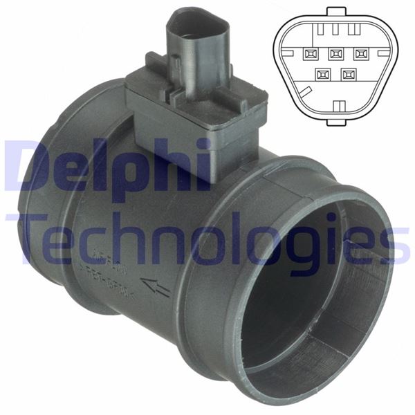DELPHI AF10398-12B1 Motor Hava Kütle Ölçer (MAF Sensörü) - OPEL ASTRA J Sports Tourer (P10) uyumlu