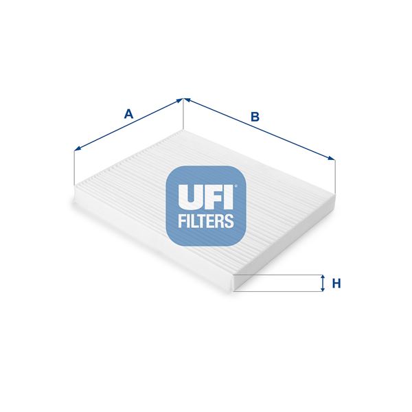 UFI 53.191.00 İklimlendirme Sistemi Polen Filtresi - KIA SPORTAGE II (JE_, KM_) uyumlu