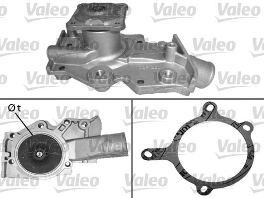 VALEO 506283 Diğer Diğer Donanım & Parçalar - FORD MONDEO I (GBP) uyumlu