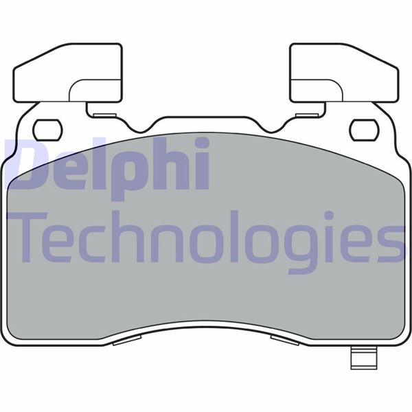 DELPHI LP3366 Fren Sistemleri Fren Balatası - CHEVROLET CORVETTE (C7) uyumlu