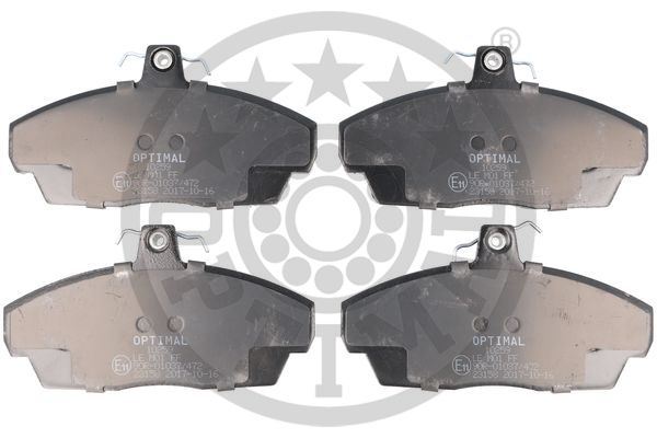 OPTIMAL BP-10259 Fren Sistemleri Fren Balatası - LAND ROVER FREELANDER I (L314) uyumlu