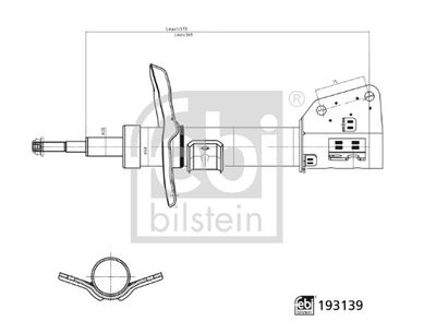 FEBI BILSTEIN 193139 Süspansiyon Sistemi Amortisör - OPEL MOVANO B Minibüs/Otobüs (X62) uyumlu