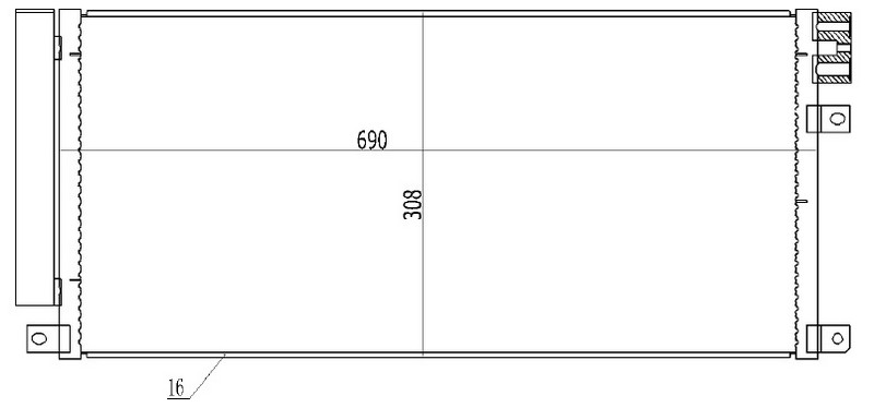 Klima Radyatörü - COP568016 Ürün Görseli