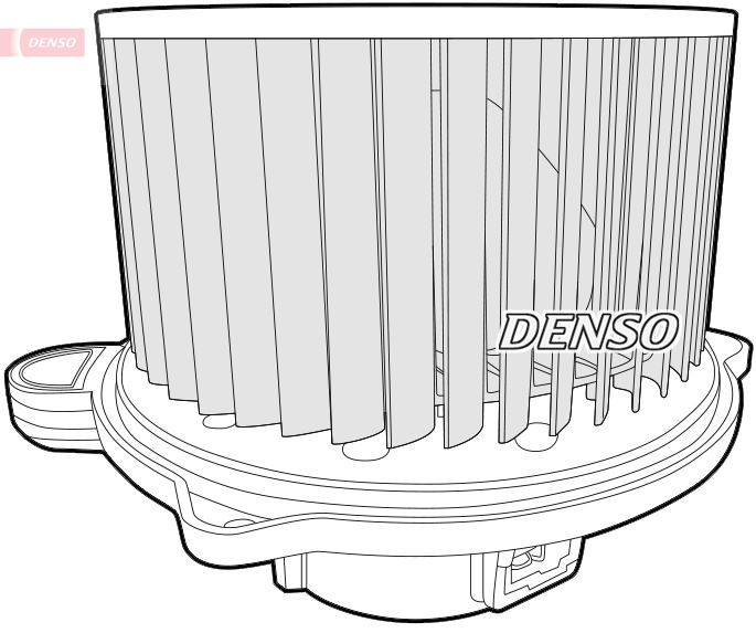 DENSO DEA43007 İklimlendirme Sistemi Fan Parçaları - KIA SOUL I (AM) uyumlu