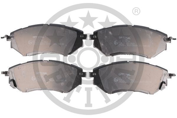 OPTIMAL BP-12256 Fren Sistemleri Fren Balatası - SUBARU OUTBACK (BL, BP) uyumlu