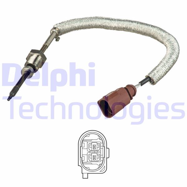 DELPHI TS30145 Emme & Egzoz Sistemi Egzoz Sensörleri - AUDI A5 (8T3) uyumlu