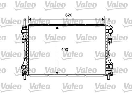 VALEO 734293 Soğutma Sistemi Su Soğutucu & Parçaları - FORD TRANSIT Minibüs/Otobüs (FD_ _, FB_ _, FS_ _, FZ_ _, FC_ _) uyumlu