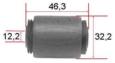 CORTECO 21652451 Süspansiyon Sistemi Bugi Kolu - RENAULT SUPER 5 (B/C40_) uyumlu