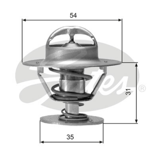 GATES TH00682G1 Motor Termostat - OPEL KADETT C Coupe uyumlu