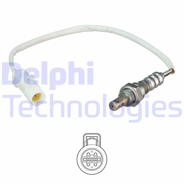 DELPHI ES21087-12B1 Emme & Egzoz Sistemi Egzoz Sensörleri - FORD FIESTA VI (CB1, CCN) uyumlu