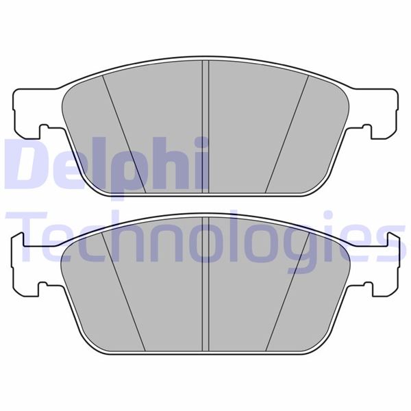 DELPHI LP3666 Fren Sistemleri Fren Balatası - FORD TOURNEO CONNECT / GRAND TOURNEO CONNECT V408 MPV uyumlu