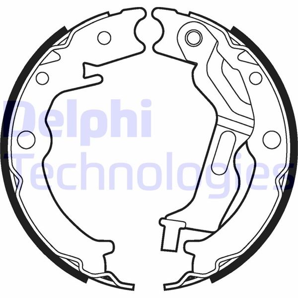 DELPHI LS2025 Fren Sistemleri El Fren Kolu - CHEVROLET LACETTI Station wagon (J200) uyumlu