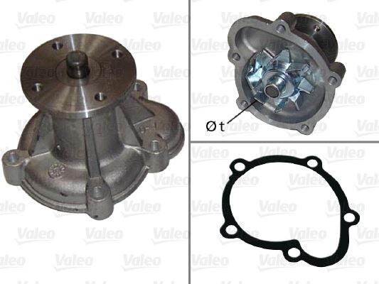 VALEO 506023 Motor Devirdaim - NISSAN CHERRY III (N12) uyumlu