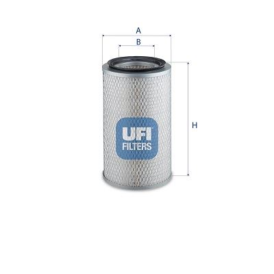 UFI 27.H27.00 Motor Hava Filtresi - JOHN DEERE Series 7010 uyumlu