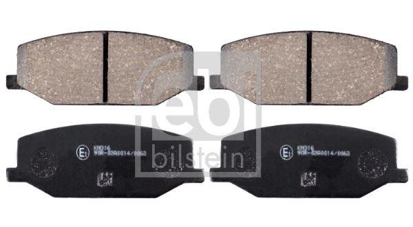 FEBI BILSTEIN 16655 Fren Sistemleri Fren Balatası - SUZUKI SJ410 Cabrio (OS) uyumlu