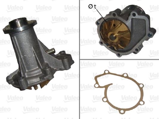 VALEO 506671 Motor Devirdaim - MERCEDES-BENZ 124 Sedan (W124) uyumlu