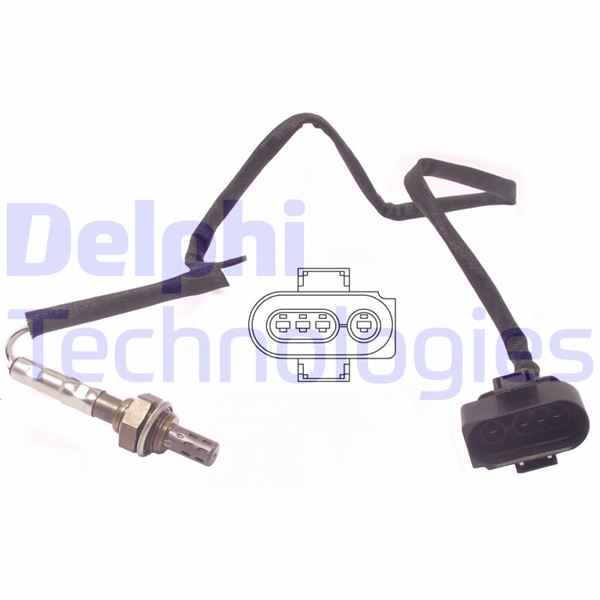 DELPHI ES10967-12B1 Emme & Egzoz Sistemi Egzoz Sensörleri - VW PASSAT B3/B4 (3A2, 35I) uyumlu