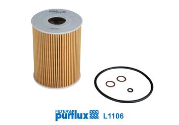 PURFLUX L1106 Motor Yağ Filtresi - BMW 3 Coupe (E92) uyumlu