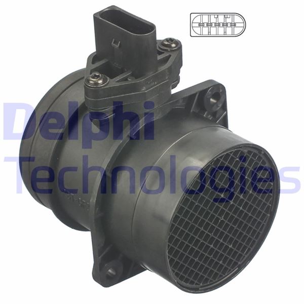 DELPHI AF10266-12B1 Motor Hava Kütle Ölçer (MAF Sensörü) - AUDI A3 (8L1) uyumlu