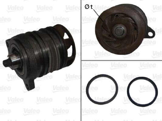 VALEO 506726 Motor Devirdaim - VW TOUAREG (7LA, 7L6, 7L7) uyumlu