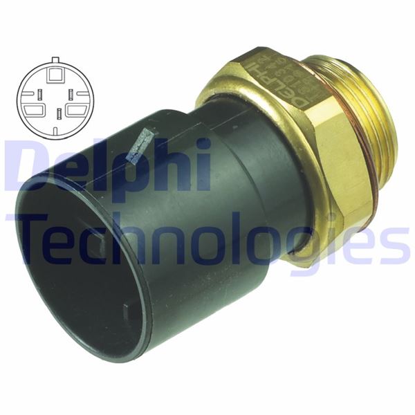 DELPHI TS10342 Soğutma Sistemi Kontrol Ünitesi - OPEL ASTRA F Sedan (T92) uyumlu