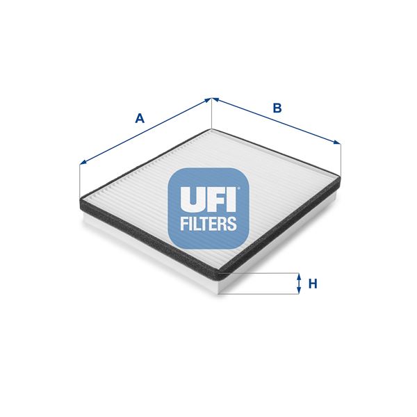 UFI 53.057.00 İklimlendirme Sistemi Polen Filtresi - ROVER 200 II Hatchback (XW) uyumlu