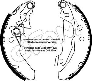 CIFAM 153-132Y Fren Sistemleri Fren Pabucu - FORD FIESTA III (GFJ) uyumlu