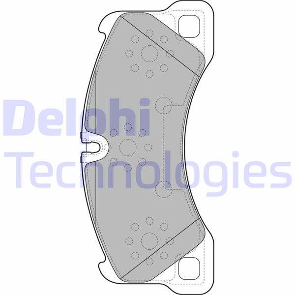 DELPHI LP2117 Yedek Parça Fren Sistemleri - PORSCHE CAYENNE (92A) uyumlu